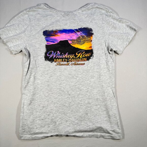 Harley-Davidson Winged Logo Tee Women’s M - Picture 5 of 6